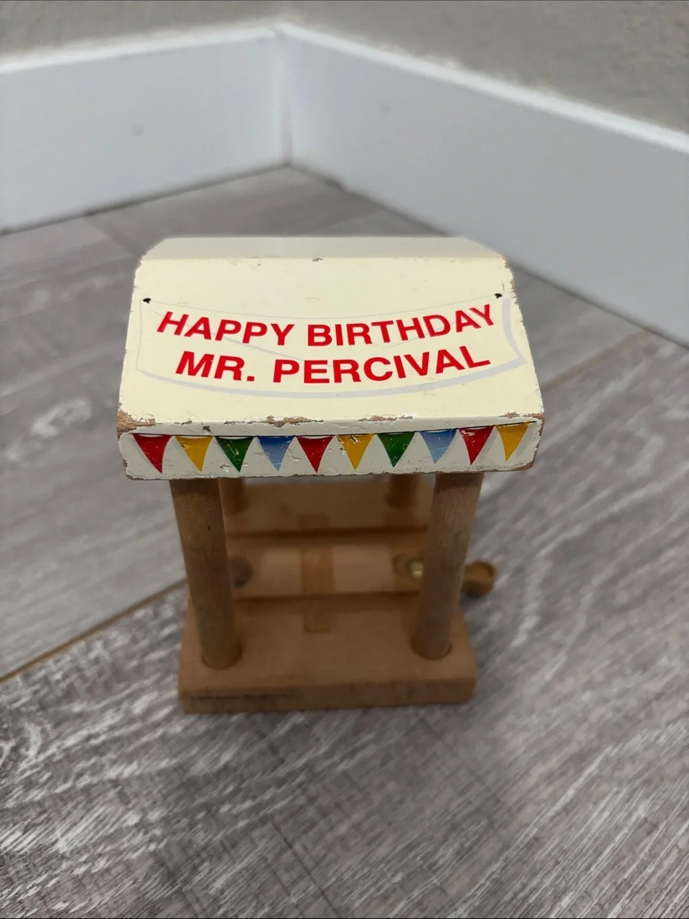Mr Percival’s Birthday Tent- Thomas & Friends Wooden Railway